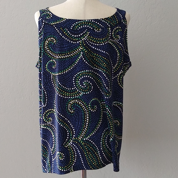 Rafaella Woman Sleeveless Top Size 1X - Picture 5 of 8